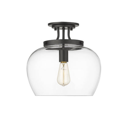 Z-Lite 1 Light Semi Flush Mount