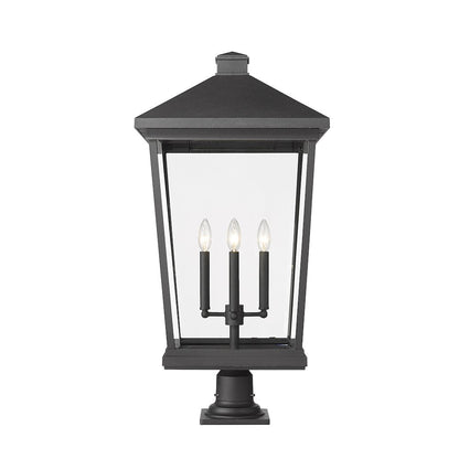 Z-Lite 4 Light Outdoor Pier Mounted Fixture