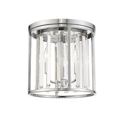 Z-Lite 3 Light Flush Mount