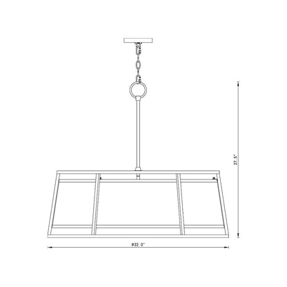 Z-Lite 8 Light Chandelier