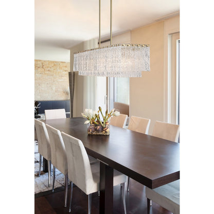 Z-Lite 7 Light Linear Chandelier