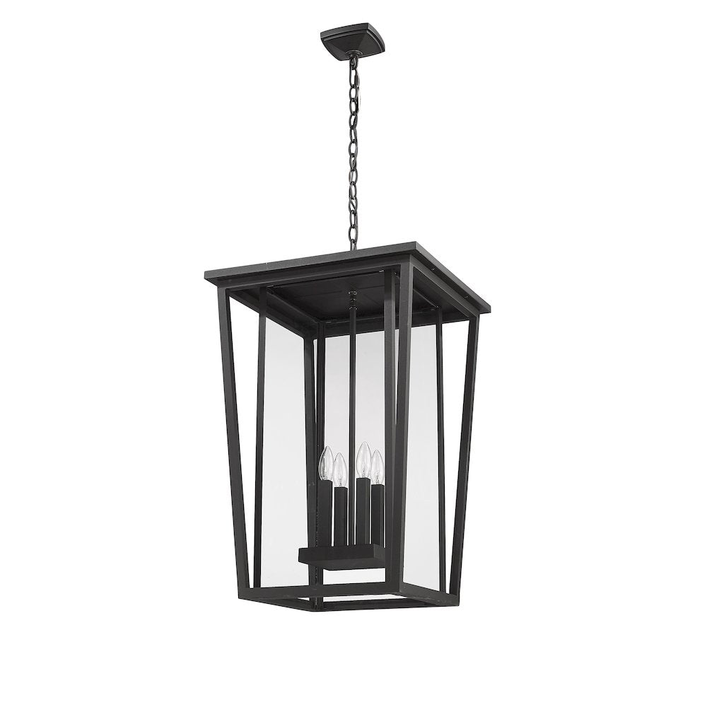 Z-Lite 4 Light Outdoor Chain Mount Ceiling Fixture