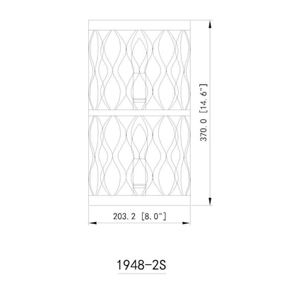 Z-Lite 2 Light Wall Sconce