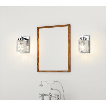 Z-Lite 1 Light Wall Sconce, Chrome