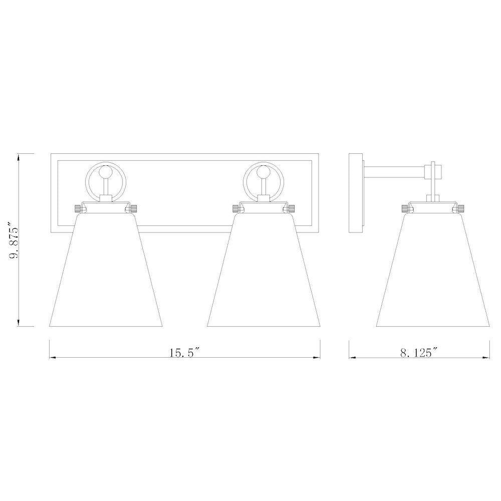 Z-Lite 2 Light Vanity
