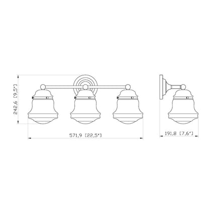 Z-Lite 3 Light Vanity