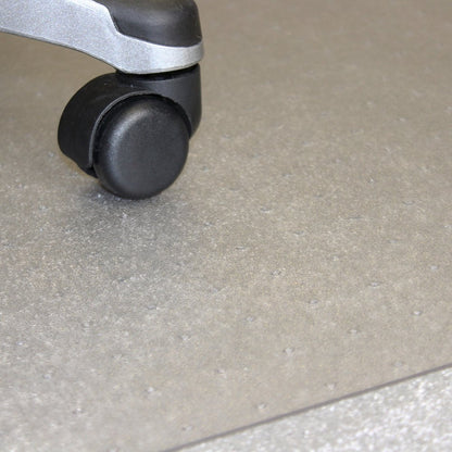 Rectangular Chair Mat for Low / Medium Pile Carpets up to 1/2" thick - 45" x 53"