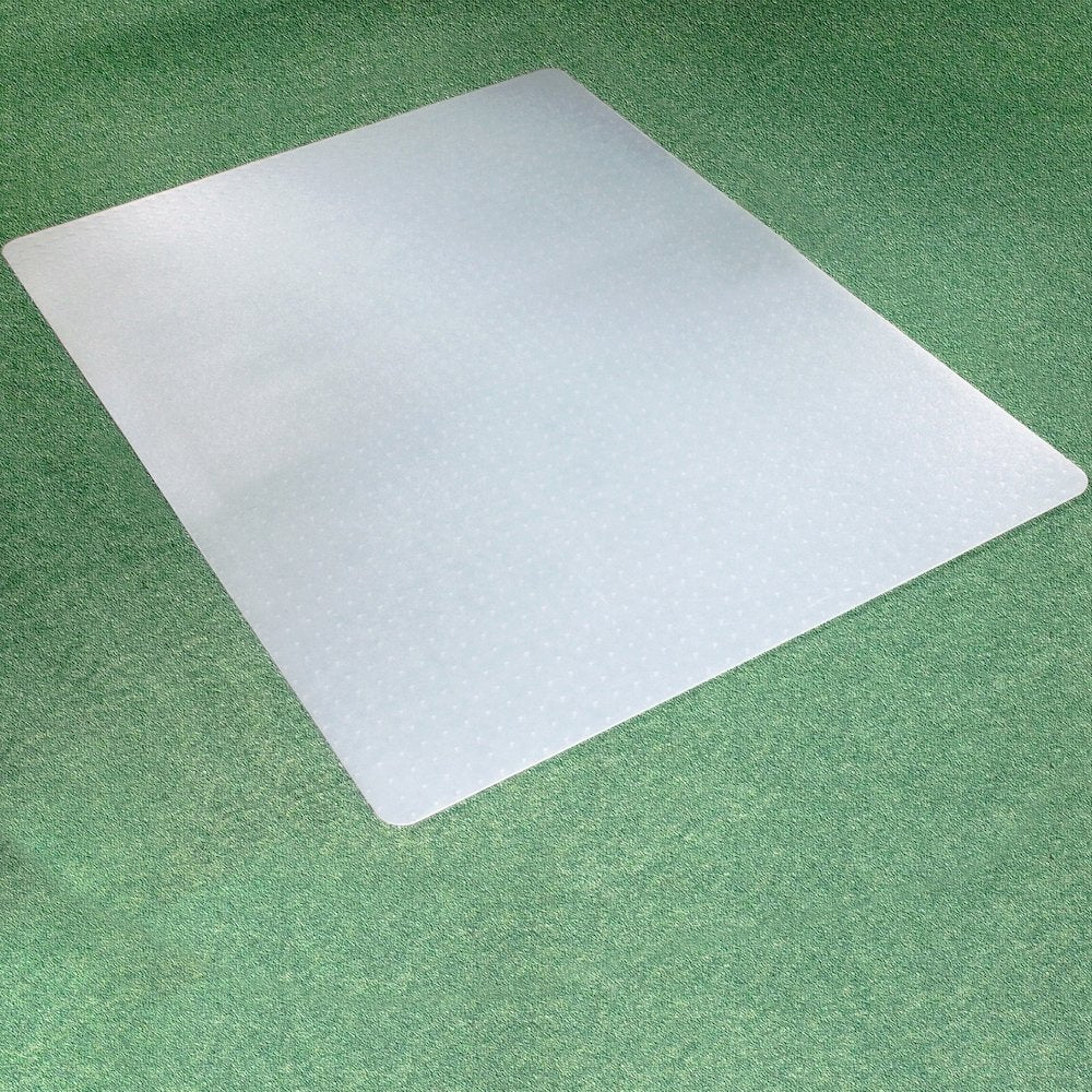 Cleartex Polypropylene Rectangular Chair Mat for Carpets - 29" x 46"