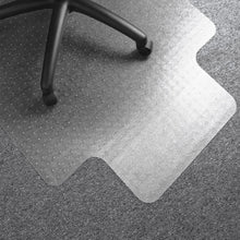 Computex® Anti-Static Vinyl Lipped Chair Mat for Carpets up to 3/8" - 45" x 53"