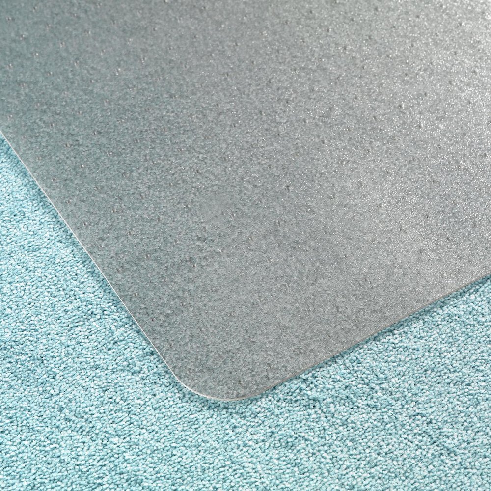 Rectangular Chair Mat for Low Pile Carpets up to 1/4" Thick - 46" x 60"