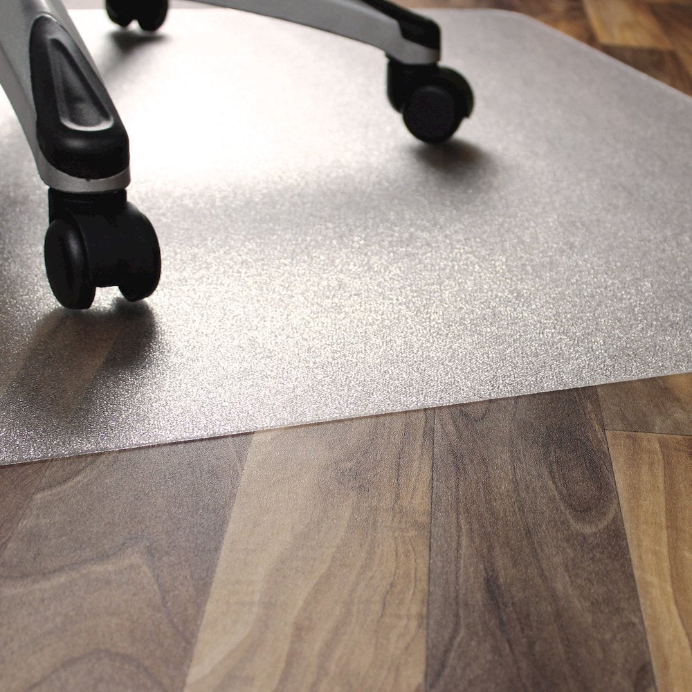 Ecotex® BioPlus Rectangular Polycarbonate Chair Mat for Hard Floors - 46" x 60"