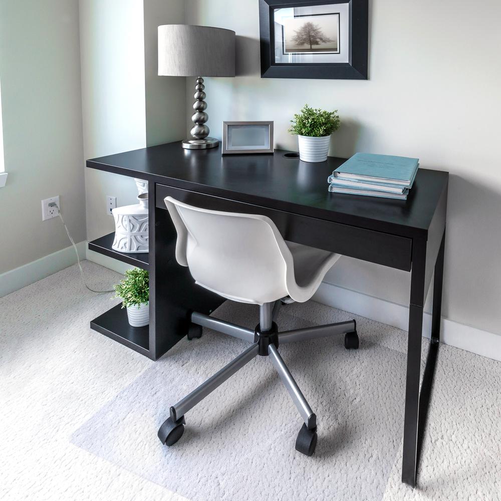 Polycarbonate Rectangular Chair Mat for Low Pile Carpets - 30" x 48"