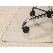 Heavy Duty Glass Chair Mat for Hard Floors & Carpets - 40" x 53"