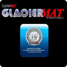Heavy Duty Glass Chair Mat for Hard Floors & Carpets - 40" x 53"