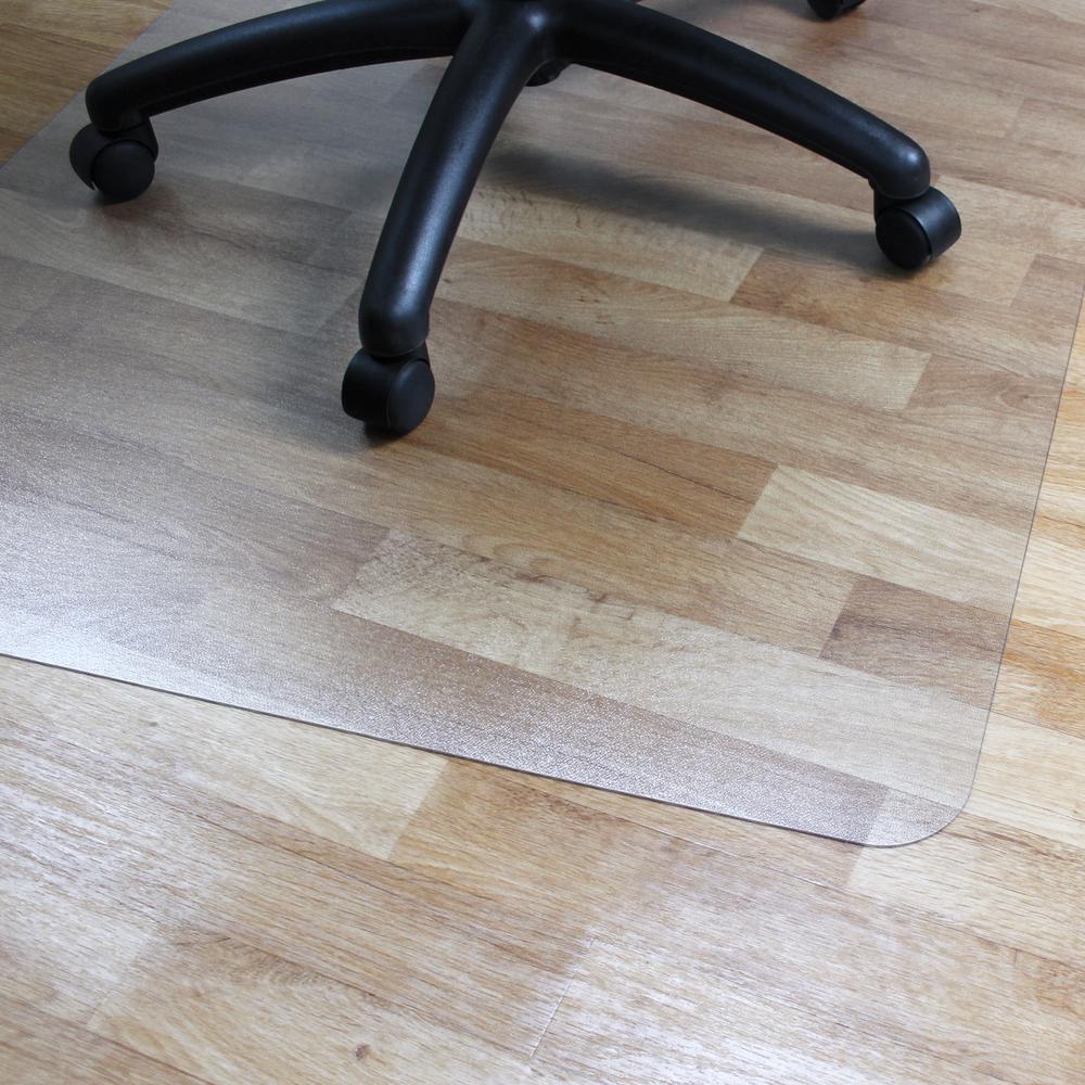 Valuemat Vinyl Rectangular Chair Mat for Hard Floor - 30" x 48"