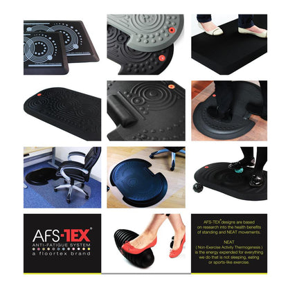 2000X Black Active Anti-Fatigue Mat - 20" x 32"