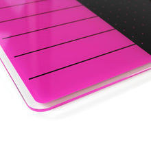 Glacier Violet & Black Plan & Grid Glass Dry Erase Board - 14" x 14"
