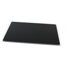 Glacier Black Multi-Purpose Grid Glass Dry Erase Board 17" x 23"