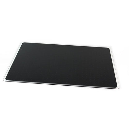 Glacier Black Multi-Purpose Grid Glass Dry Erase Board 24" x 36"
