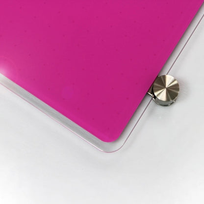 Glacier Violet Multi-Purpose Grid Glass Dry Erase Board 24" x 36"