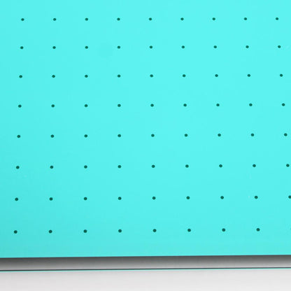 Glacier Teal Multi-Purpose Grid Glass Dry Erase Board 30" x 40"
