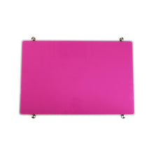 Glacier Violet Multi-Purpose Grid Glass Dry Erase Board 30" x 40"