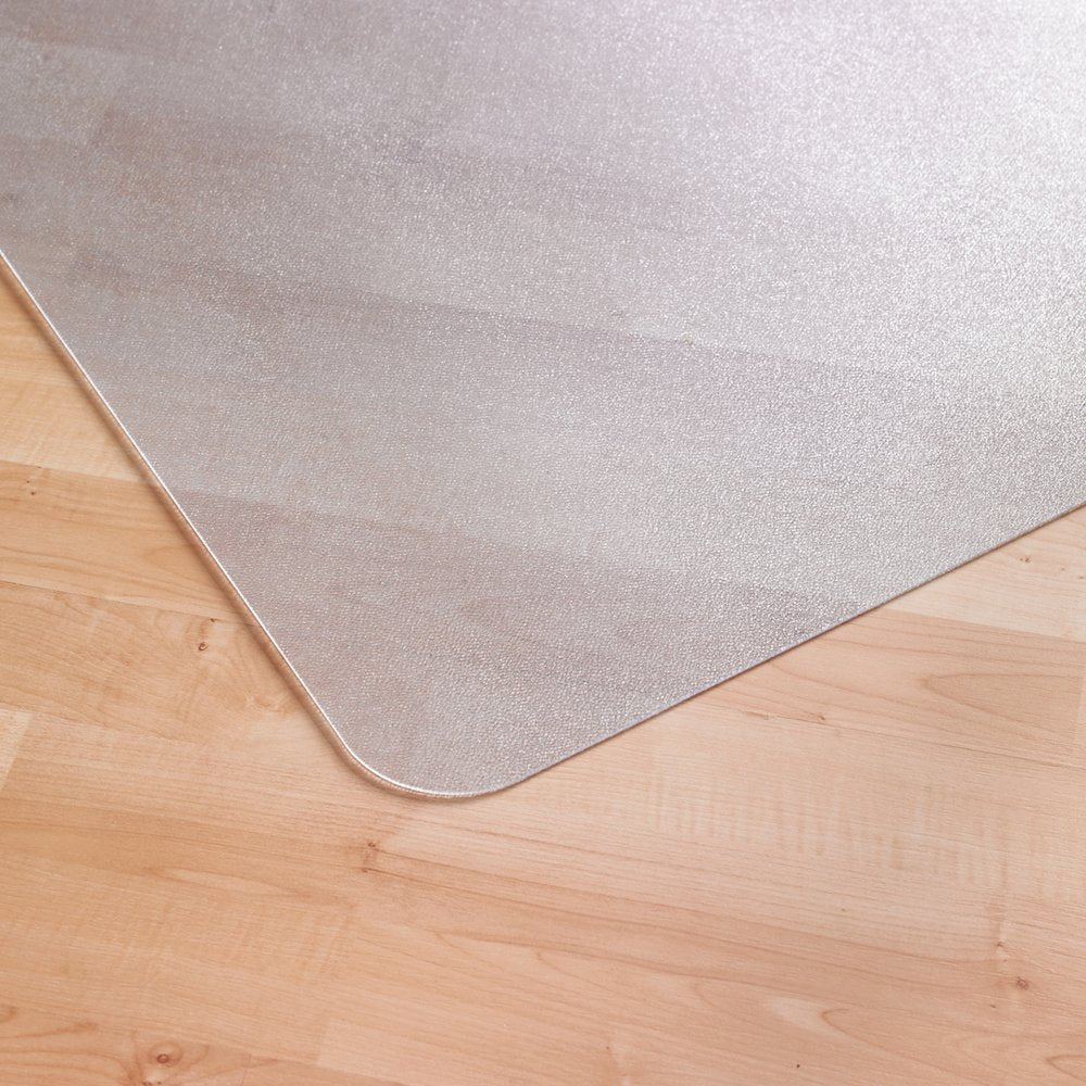 Valuemat Vinyl Rectangular Chair Mat for Hard Floor - 47" x 60"
