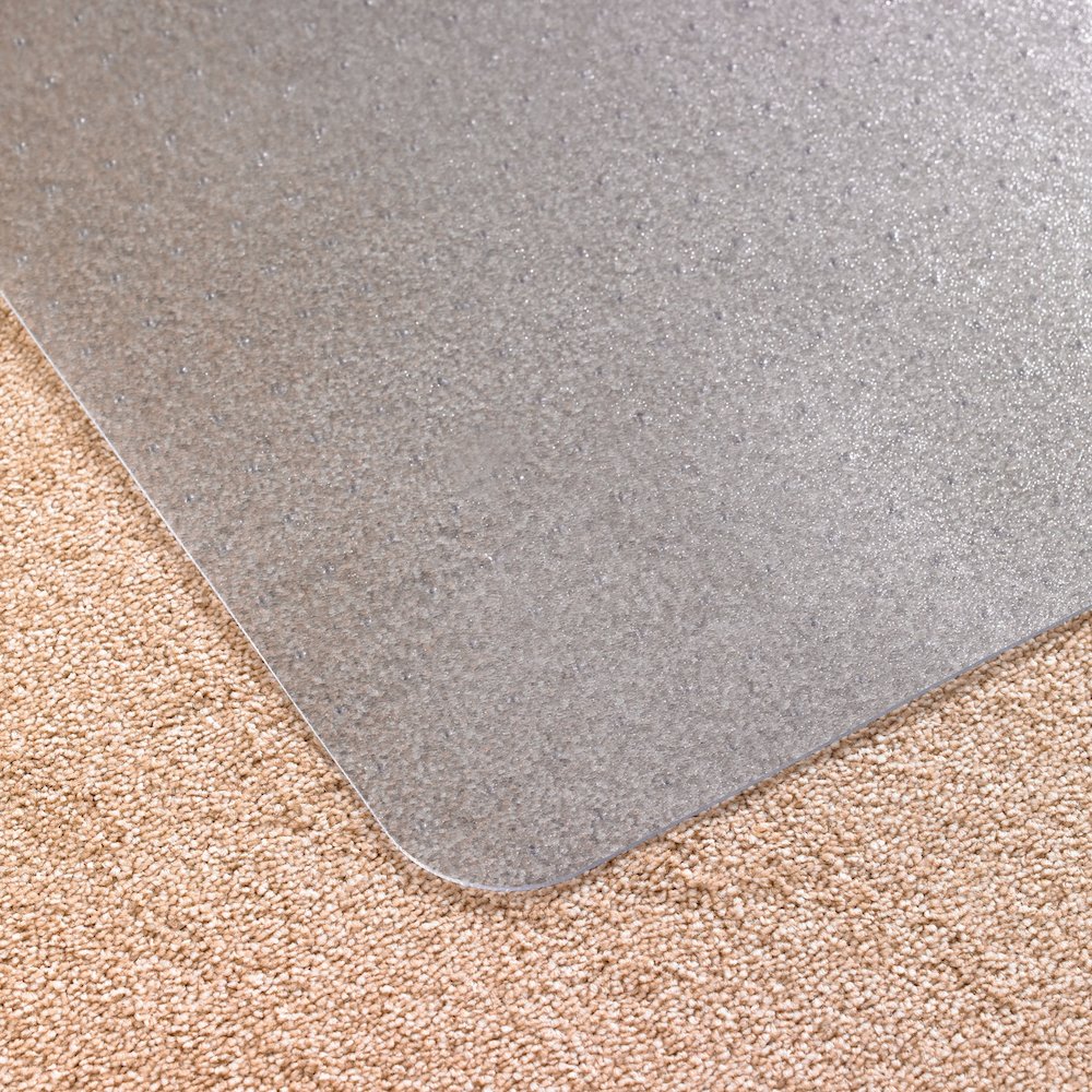 Vinyl Rectangular Chair Mat for Carpets up to 1/4" - 45" x 53"