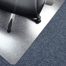 Anti-Static Vinyl Rectangular Chair Mat for Carpets up to 3/8" - 48" x 60"