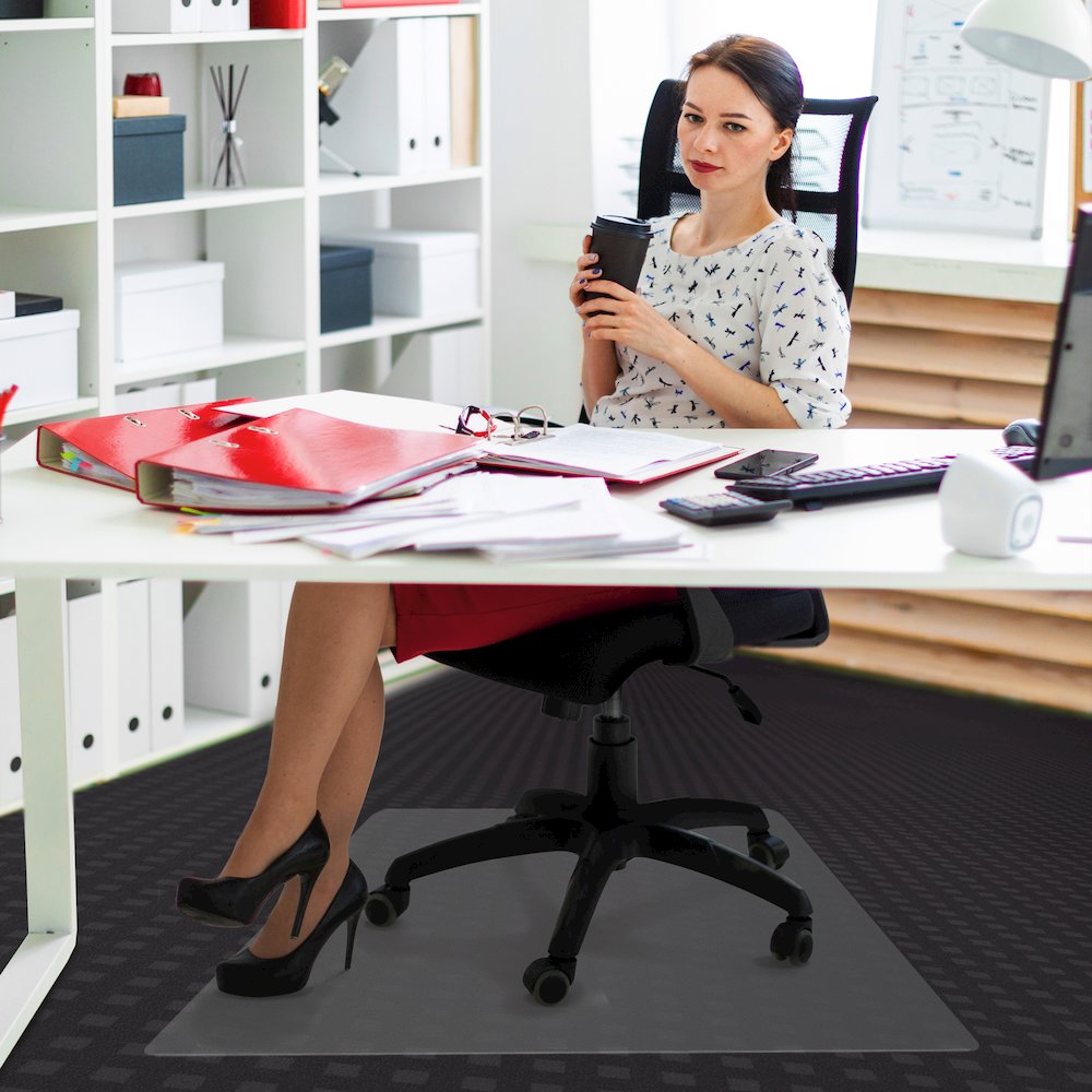 Rectangular Chair Mat for Low/Standard Pile Carpets - 29" x 47"