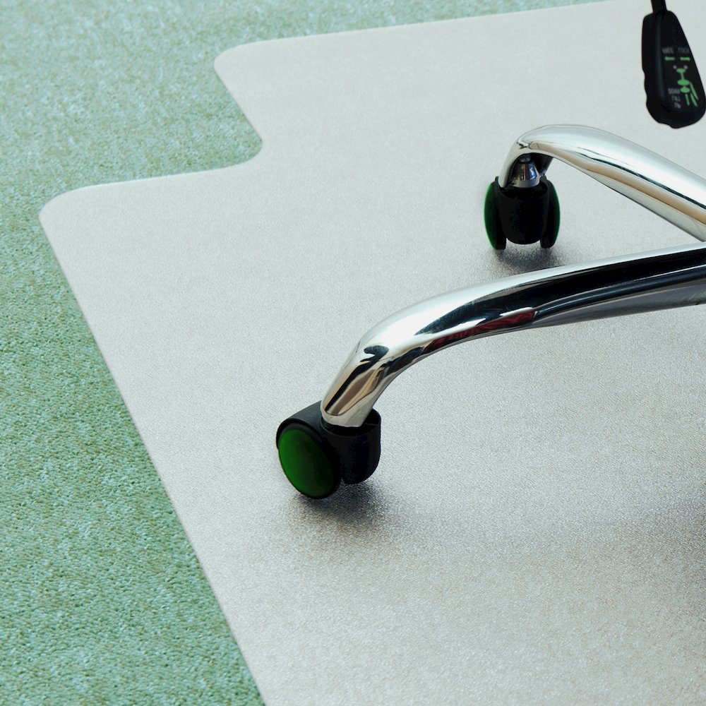 Lipped Chair Mat for Low/Standard Pile Carpets - 36" x 48"