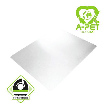 Advantagemat® Plus APET Rectangular Chair Mat for Hard Floors - 29" x 47"