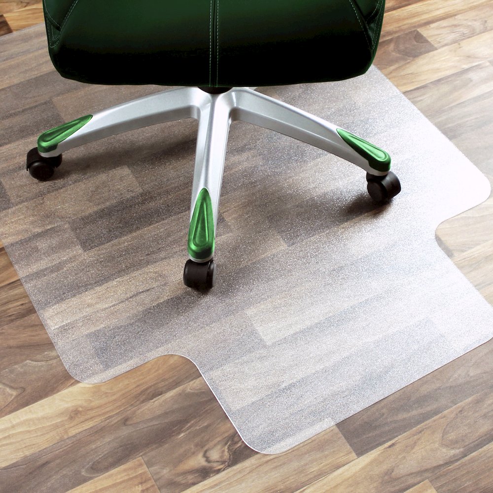 Advantagemat® Plus APET Lipped Chair Mat for Hard Floors - 36" x 48"