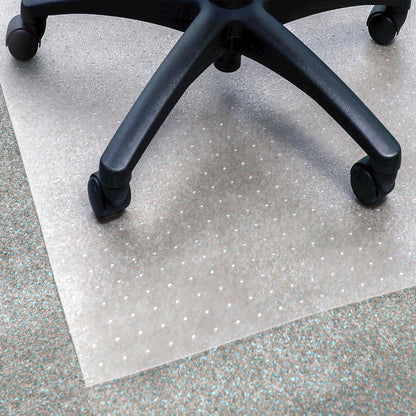 Vinyl Rectangular Chair Mat for Carpets up to 1/4" - 48" x 79"