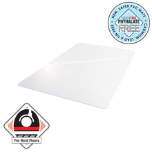 Vinyl Rectangular Chair Mat for Hard Floor - 45" x 52"