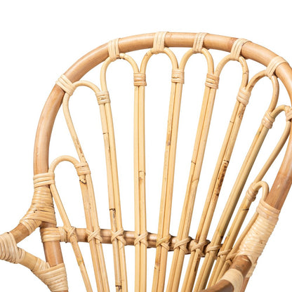 Natural Finished Rattan Dining Chair