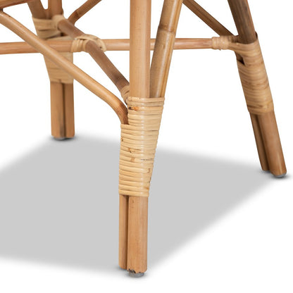 Natural Finished Rattan Dining Chair
