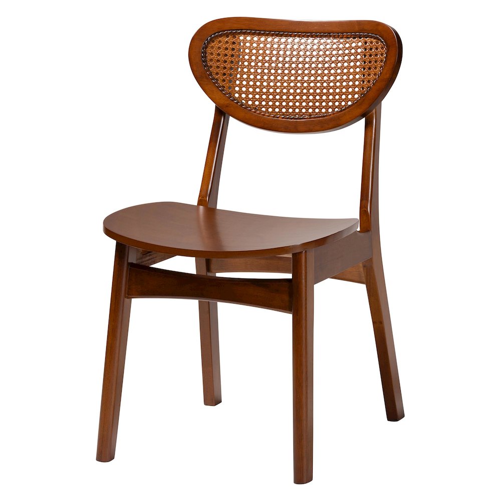 Kristy 5-Piece Dining Set - Mid-Century Modern Rectangle Table and Chair Set