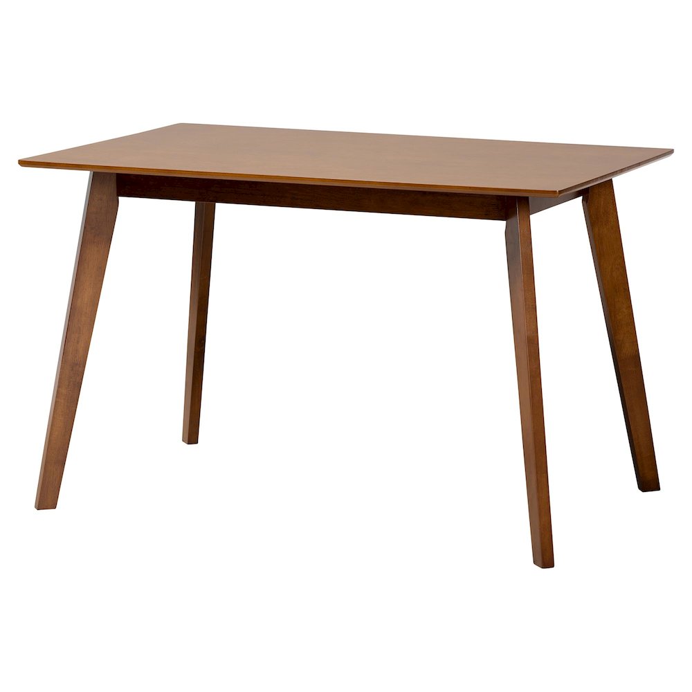 Kristy 5-Piece Dining Set - Mid-Century Modern Rectangle Table and Chair Set