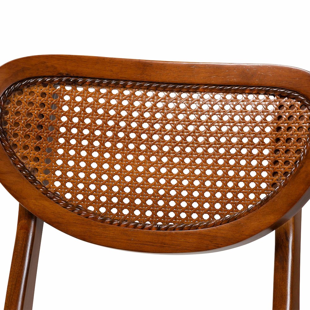 Kristy 5-Piece Dining Set - Mid-Century Modern Rectangle Table and Chair Set