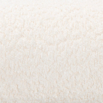 Eladio Modern Luxe Ivory Boucle Fabric Queen Size Bed