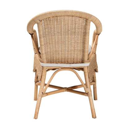 Reinu Natural Rattan Dining Chair