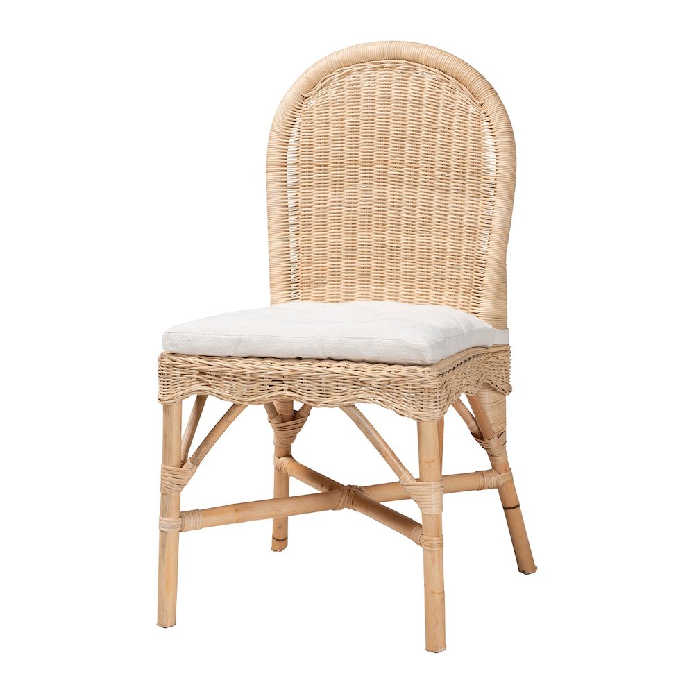 Bilu Bohemian Natural Rattan Dining Chair