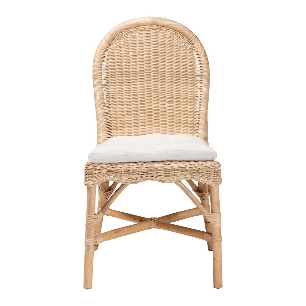 Bilu Bohemian Natural Rattan Dining Chair