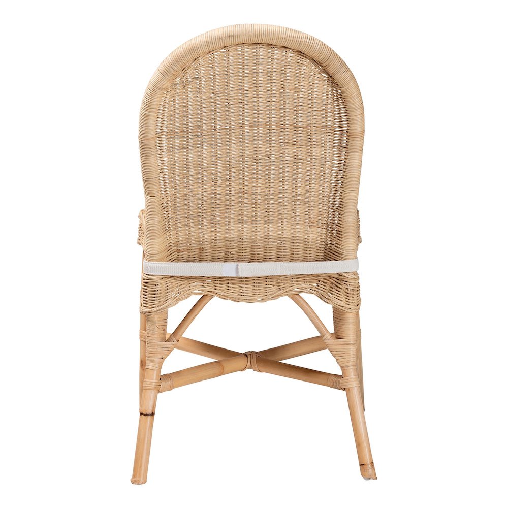 Bilu Bohemian Natural Rattan Dining Chair