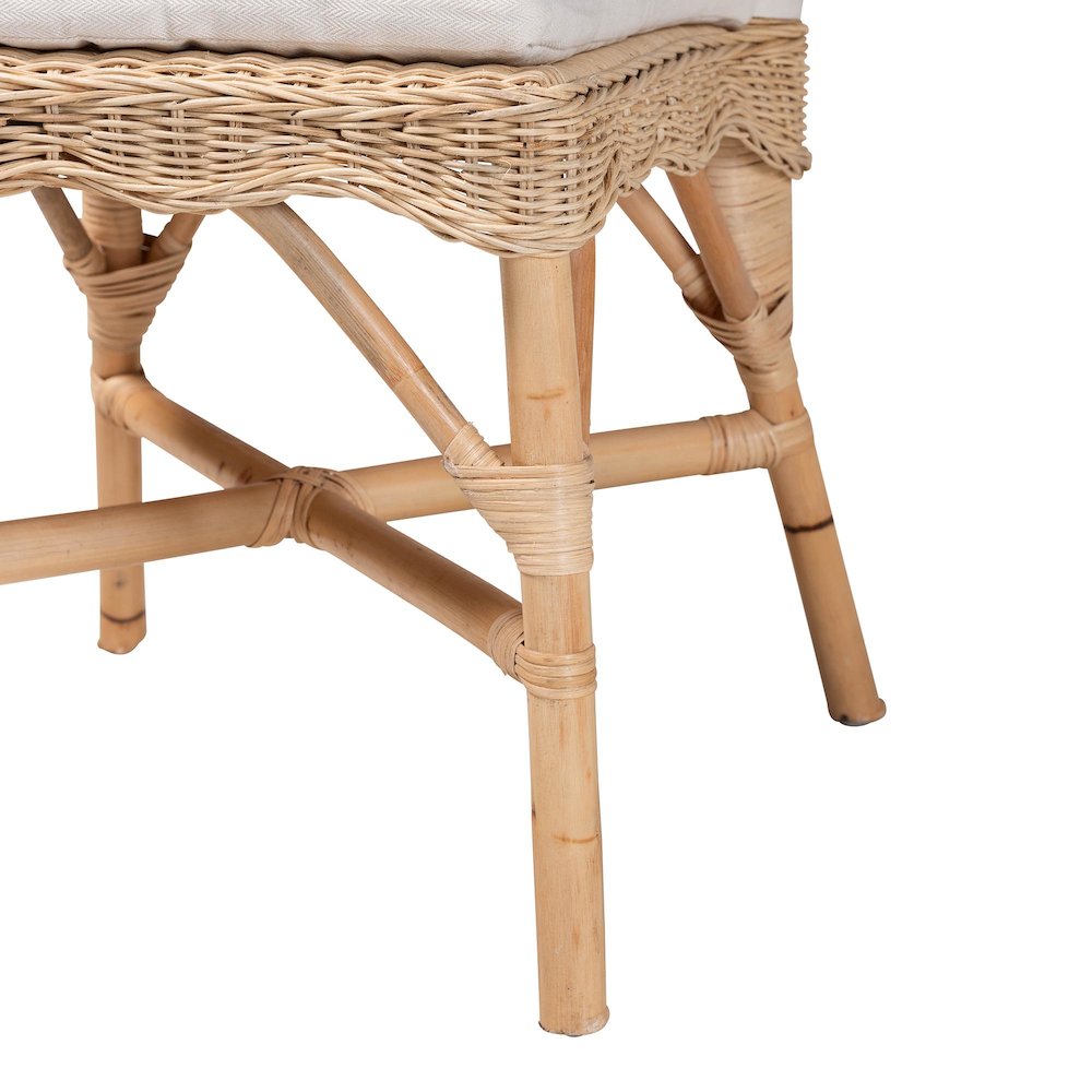 Bilu Bohemian Natural Rattan Dining Chair