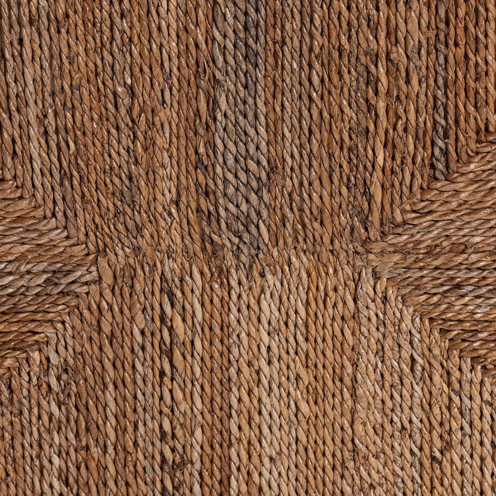Liza Rectangle Seagrass Coffee Table - Handwoven Natural Fiber Frame