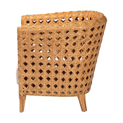 Daiwa Bohemian Light Honey Ratan Accent Chair