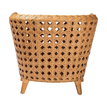 Daiwa Bohemian Light Honey Ratan Accent Chair