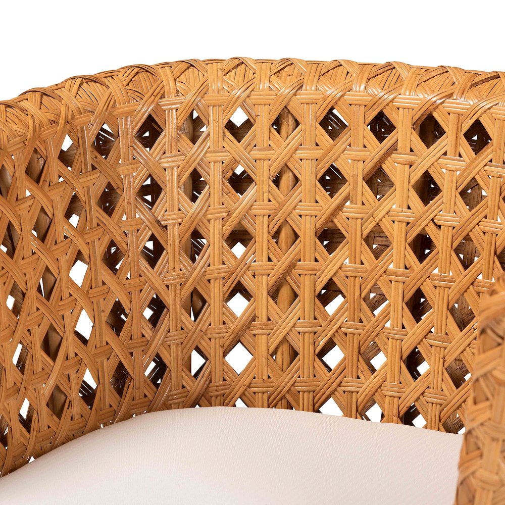 Daiwa Bohemian Light Honey Ratan Accent Chair